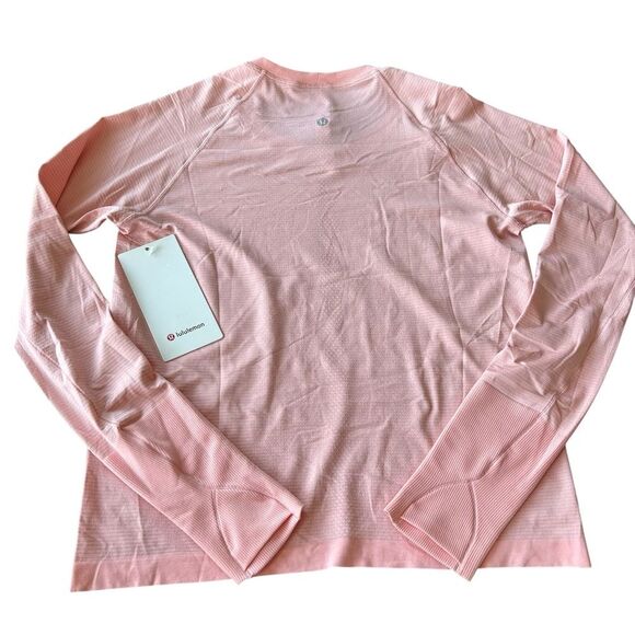 Lululemon‎ Women’s 10 Swiftly Tech Long Sleeve Shirt 2.0
Dew Pink Hip Length New - Picture 2 of 10